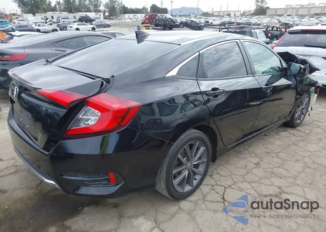 2020 Honda Civic Ex из США, поврежденный, VIN 19XFC1F31LE219232